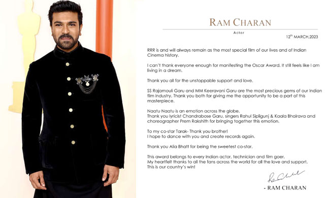 I feels Like I Am Living A Dream: Ram Charan
